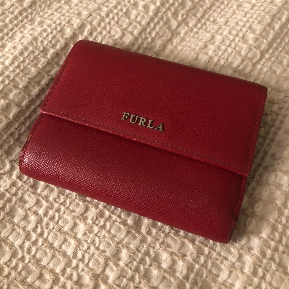 Furla Tri-Fold Leather Wallet